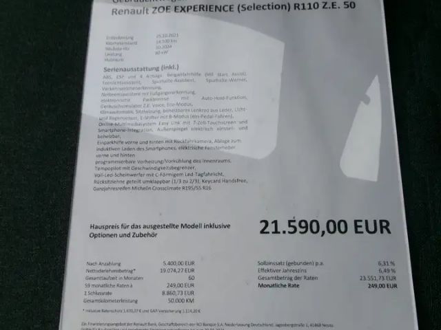 Renault ZOE