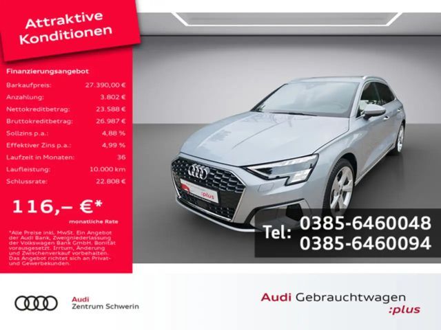 Audi A3 Sportback 30 TFSI advanced S-tronic ACC 2024 Benzine
