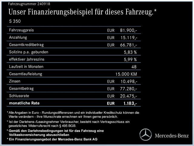 Mercedes-Benz S 350