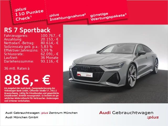 Audi RS7 2022 Benzine