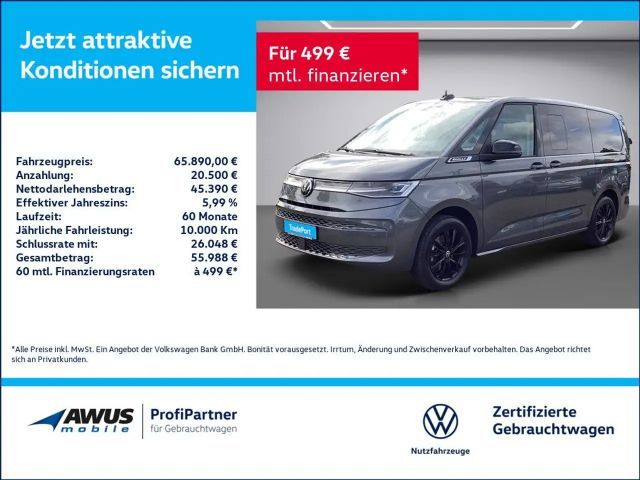 Volkswagen T7 Multivan Life LÜ 2.0TDI 110KW DSG 2022 Diesel