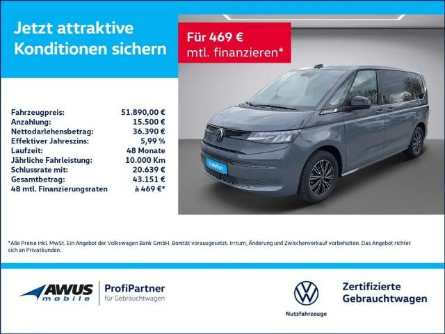 Volkswagen T7 Multivan KÜ 2.0TDI 110KW DSG 2022 Diesel