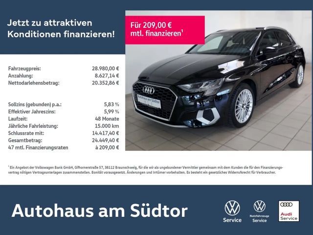 Audi A3 35 Spb. advanced 2.0 TDI | LED RFK Navi 2023 Diesel