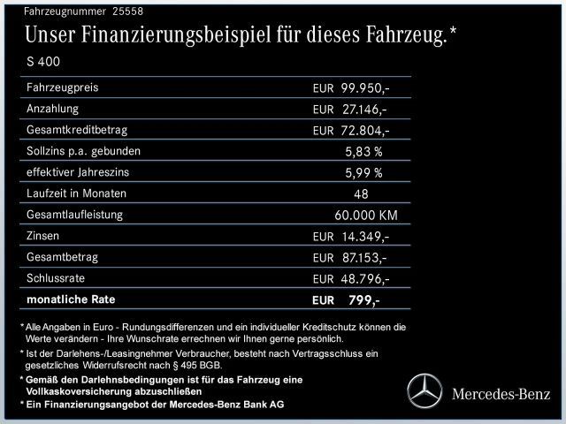 Mercedes-Benz S 400