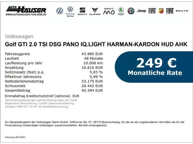 Volkswagen Golf GTI