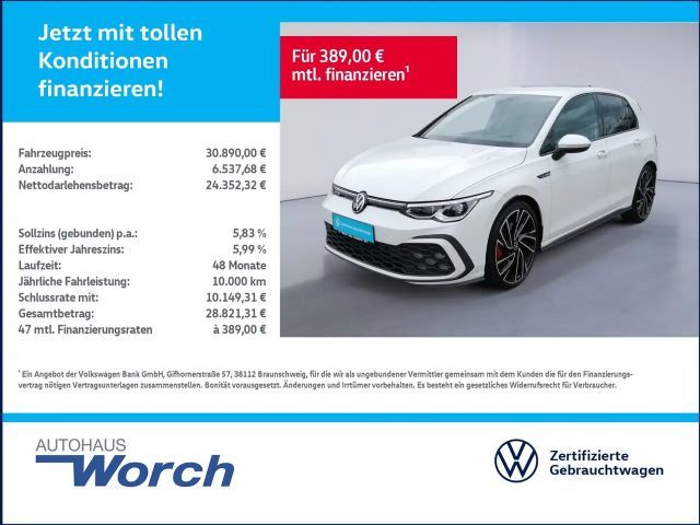 Volkswagen Golf VIII GTD 2.0 TDI DSG AHK+LEDER+STHZ+DCC+ 2021 Diesel