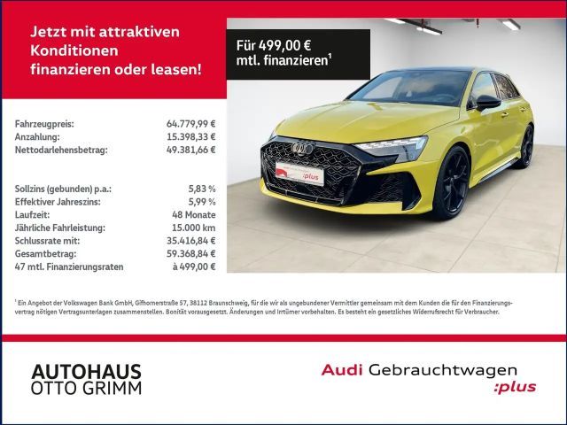 Audi RS3 2025 Benzine