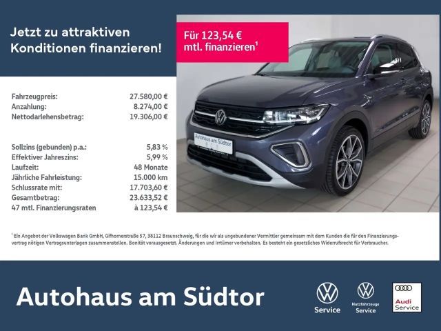 Volkswagen T-Cross Style 1.0 TSI | LED AHK RFK ACC Navi 2024 Benzine