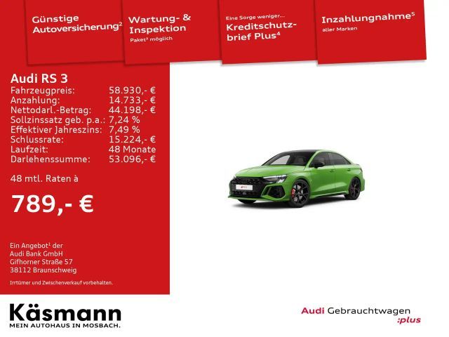 Audi RS3 2022 Benzine