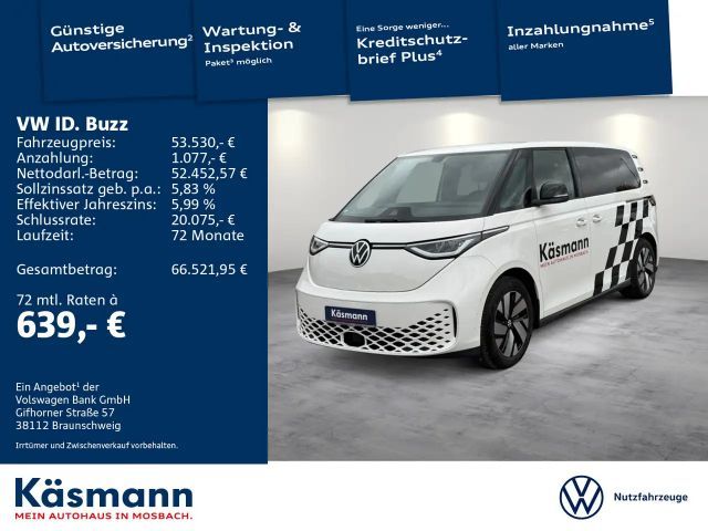 Volkswagen ID. Buzz ID.Buzz Pro SOFORT VERFÜGBAR 2024 Elektrisch