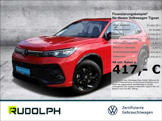 Volkswagen Tiguan R-Line 4Motion 2.0 TSI DSG LED HUD Navi AHK StandH 2024 Benzine