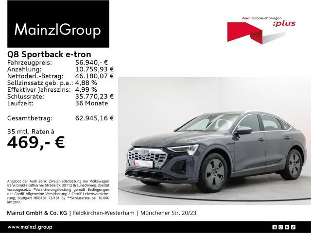 Audi Q8 e-tron 2024 Elektrisch