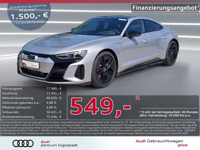 Audi RS e-tron GT LASER Allradlenk. S-Sitze NP:170T 2024 Elektrisch