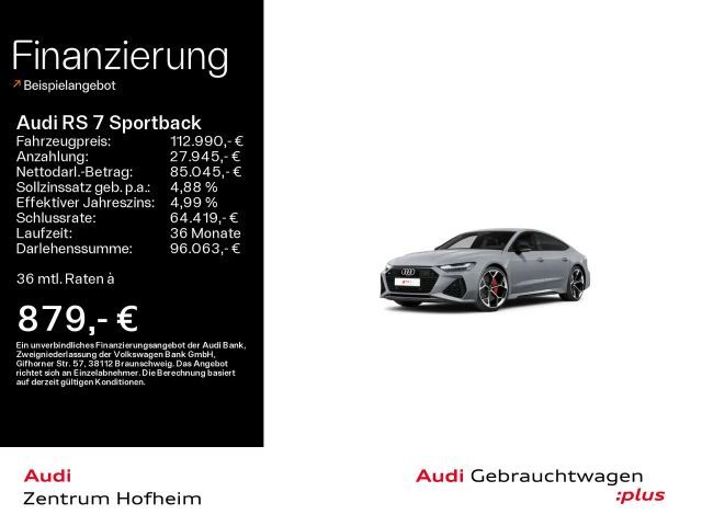 Audi RS7 2023 Benzine