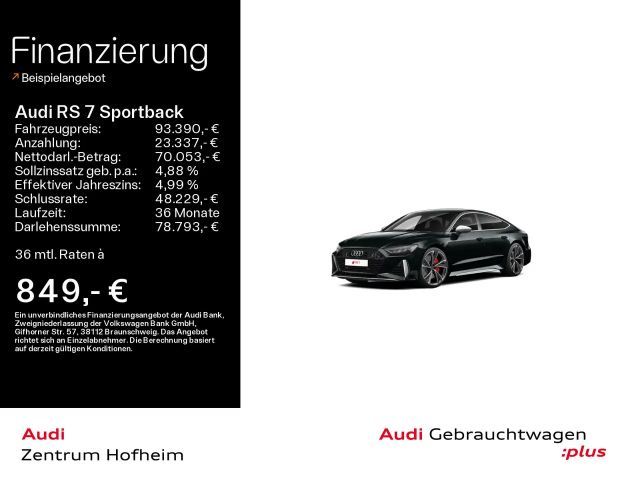 Audi RS7 2022 Benzine