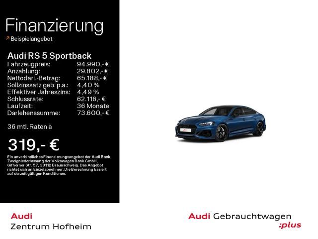 Audi RS5 2024 Benzine