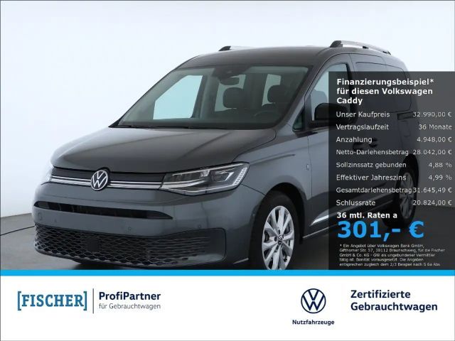Volkswagen Caddy 2.0 TDI DSG Style LED AHK STHZ Navi Rear View ACC 2023 Diesel