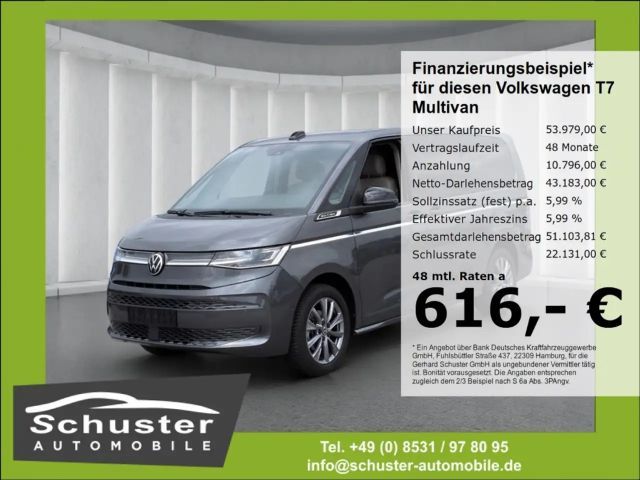 Volkswagen T7 Multivan LÜ Style TDI*AHK Panodach Navi pACC 2024 Diesel