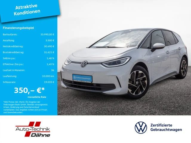 Volkswagen ID.3 Pro 150 kW PDC SHZ NAVI ACC MATRIX-LED 2024 Elektrisch