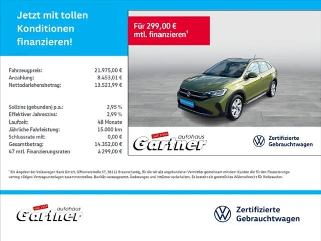 Volkswagen Taigo LIFE 1.0 TSI APP-CON LED PDC DAB+SHZG KLIMA ALU 2024 Benzine