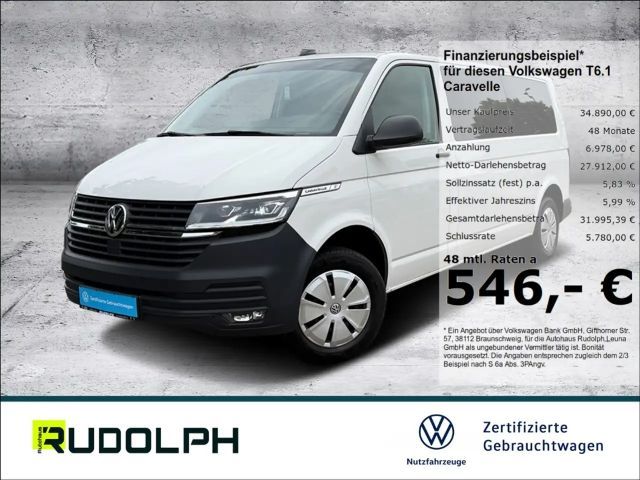 Volkswagen T6.1 Caravelle Trendline EcoProfi 2.0 TDI 6-Gang LED BT PDC Klima 2021 Diesel