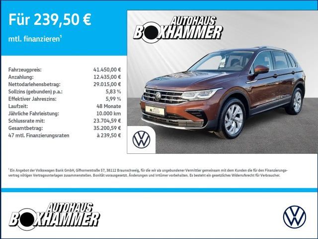 Volkswagen Tiguan 2,0 TDI DSG Elegance 4Motion AHK+PANO.DACH+360KAM 2023 Diesel