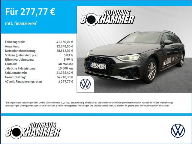 Audi A4 Avant 35 TFSI S-Line AHK+NAVI+RÜCK.KAM+EL.HECKKLA 2024 Benzine