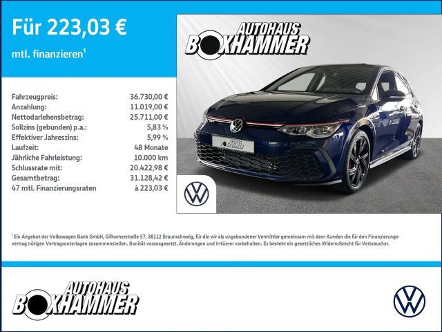 Volkswagen Golf VIII GTI  2,0 TSI DSG GTI  NAVI+IQ.LIGHT+RÜCK.KAM 2024 Benzine