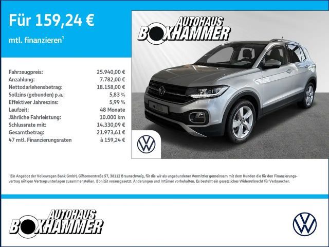 Volkswagen T-Cross 1.0 TSI DSG Style  NAVI+ACC+RÜCK.KAM 2023 Benzine