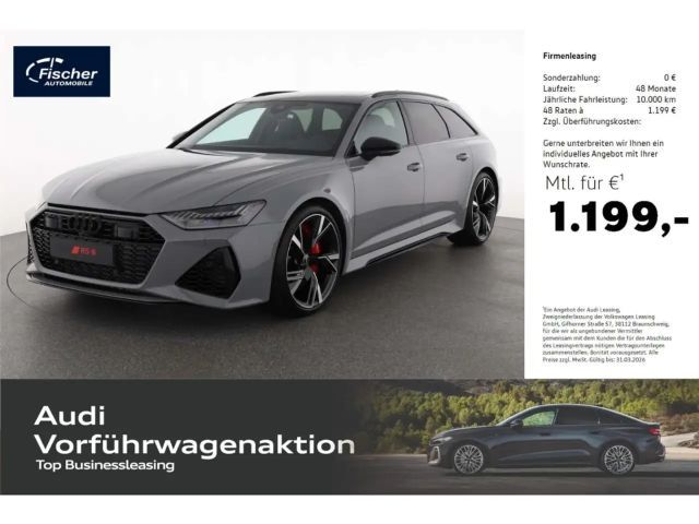 Audi RS6 Avant TFSI quattro LP: 175.630,-/Head-up/Pano/B&O/ 2025 Benzine