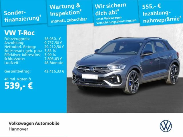 Volkswagen T-Roc T-ROC 2.0 TSI DSG 4Motion R IQ.LIGHT DCC Rückfah 2025 Benzine