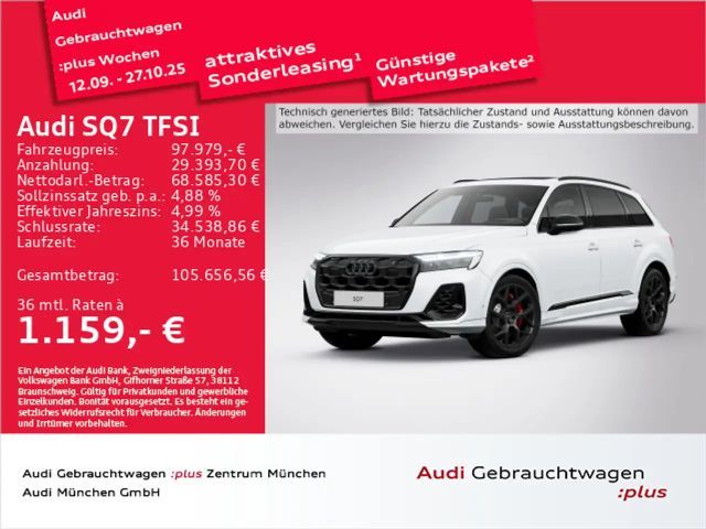 Audi SQ7 2025 Benzine