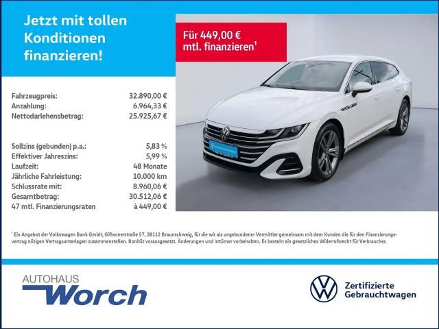 Volkswagen Arteon Shooting Brake 2.0 TDI DSG 4M R Line 2022 Diesel