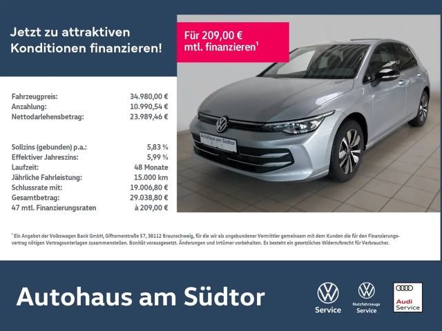 Volkswagen Golf VIII GOAL 1.5 eTSI DSG | LED RFK ACC Navi 2025 Benzine