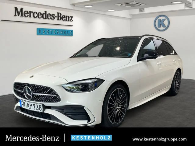 Mercedes-Benz C 200 T Edition AMG+AHK+PANO+DIGITAL+360°+DISTR 2025 Benzine