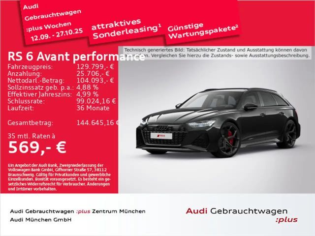 Audi RS6 2024 Benzine
