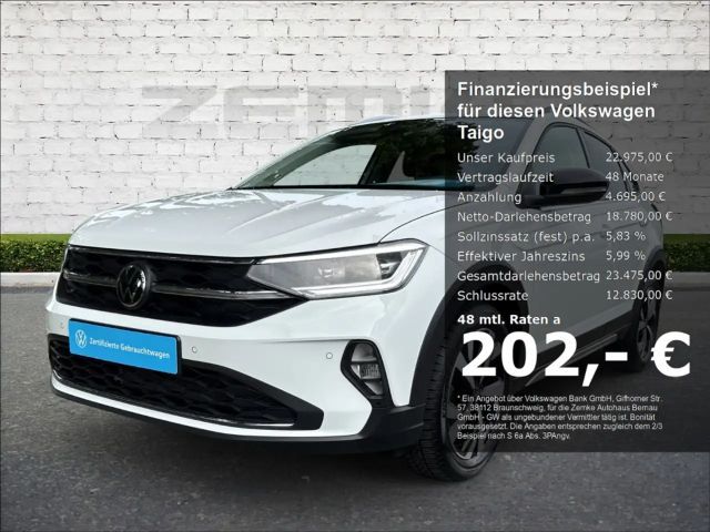 Volkswagen Taigo 1.5 TSI DSG Style Navi Digitales Cockpit LED Blend 2023 Benzine