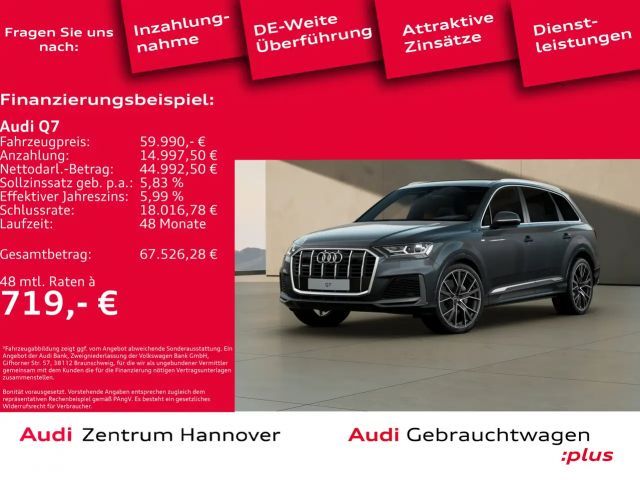 Audi Q7 2022 Benzine