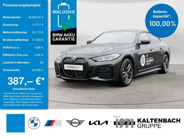 BMW i4 eDrive 35 Gran Coupe M-Sport AHK LED NAVI 2024 Elektrisch