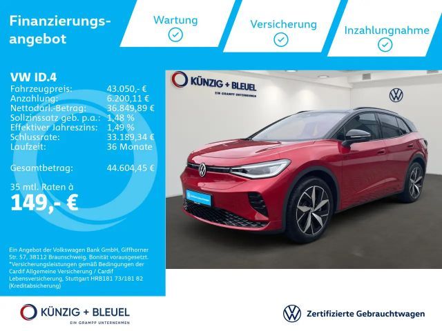 Volkswagen ID.4 ID.4 GTX 4MO*Nav*Pano*360°Kam*Matrix 2025 Elektrisch