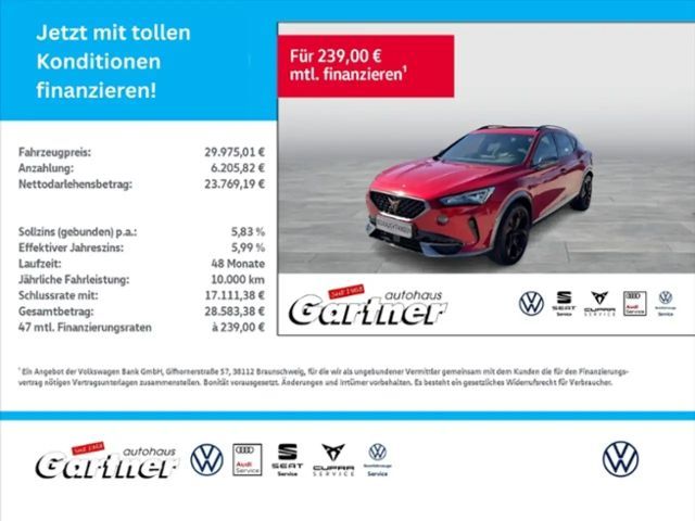 Cupra Formentor VZ 2.0 TSI DSG 4DRIVE BEATS TOP VIEW PANO SHZG Al 2021 Benzine