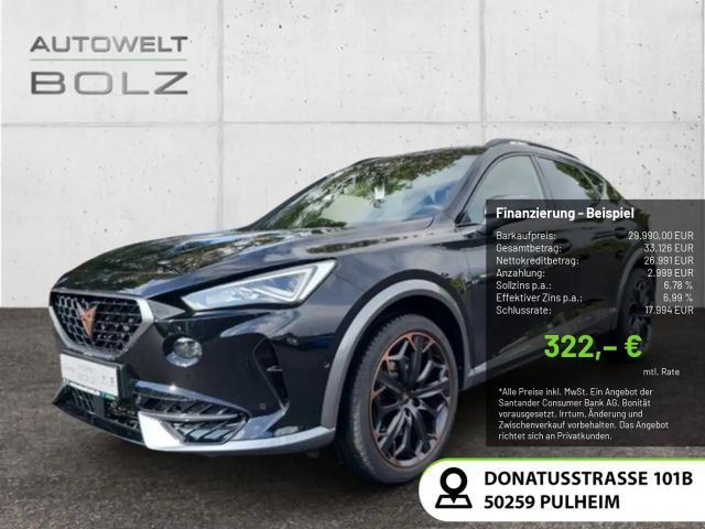 Cupra Formentor VZ 4Drive 2.0 TSI AHK Navi Kamera ACC 2023 Benzine