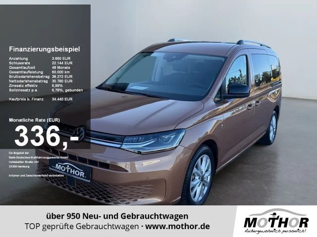 Volkswagen Caddy Maxi Goal 1.5 TSI Einparkassistent + Kamera 2024 Benzine
