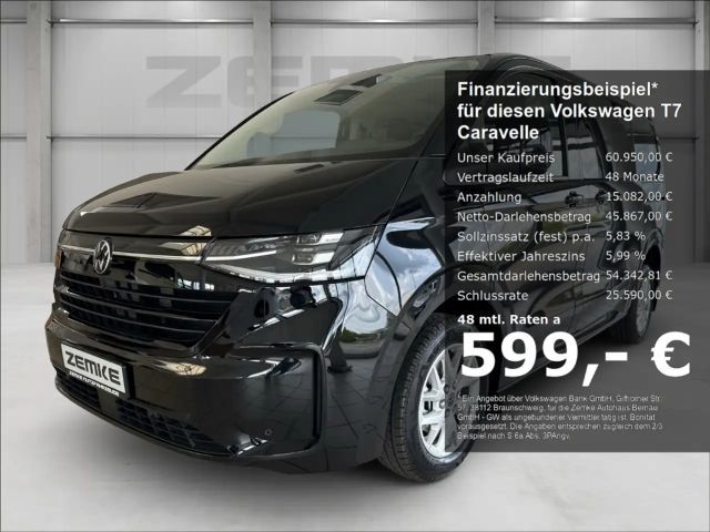 Volkswagen T7 Caravelle Style 2,0 TDI  Automatik KR  StandHZG AHK-klappbar 2025 Diesel