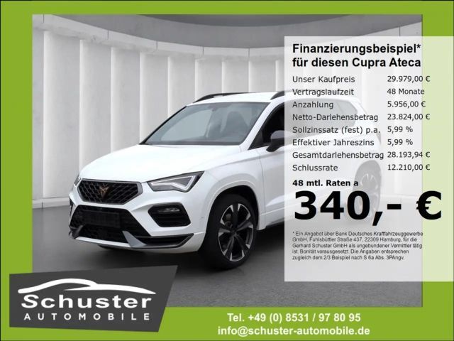 Cupra Ateca 4Dr. 300PS*Schalensitze 360°Kam DCC 19*Alu 2023 Benzine