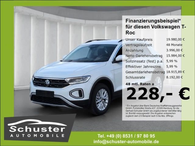 Volkswagen T-Roc Life 1.0TSI*LED+ Navi digCockp SHZ VKZ-Erk 2024 Benzine