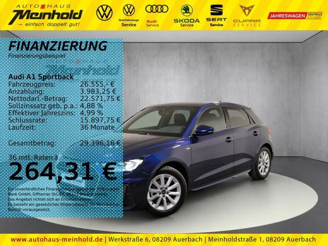 Audi A1 S line 30 TFSI S tronic, Kamera 2025 Benzine