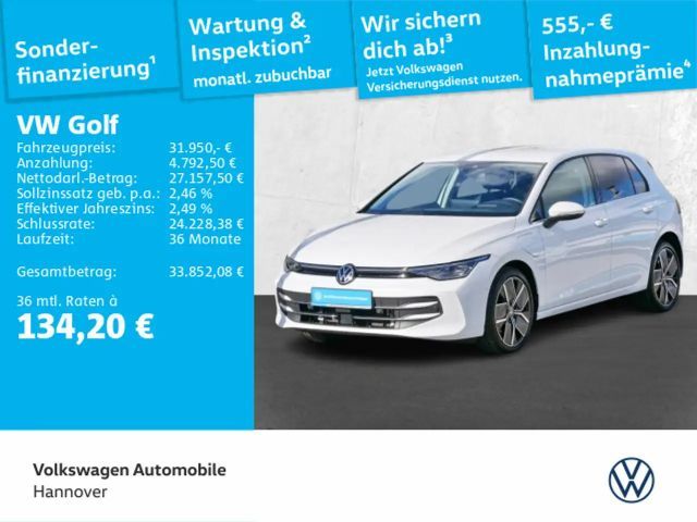 Volkswagen Golf VIII 1.5 TSI DSG eHybrid Style Navi AHK LED 2025 Hybride / Benzine