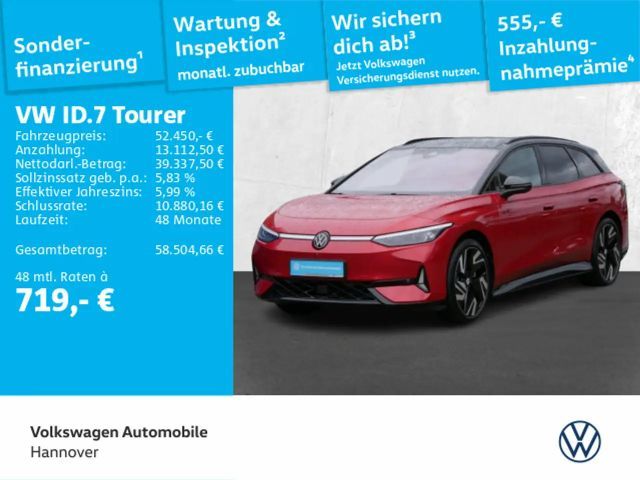 Volkswagen ID.7 GTX AHK ACC Kamera Navi SHZ 2025 Elektrisch