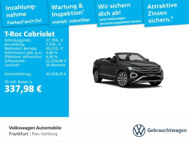 Volkswagen T-Roc 1.5 TSI DSG Style Navi LEDPlus D 2025 Benzine